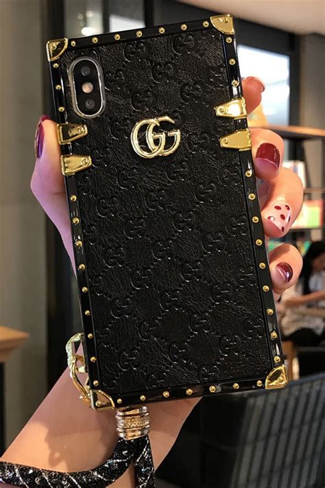 gucci phone case iphone 8 plus black|real Gucci phone case.